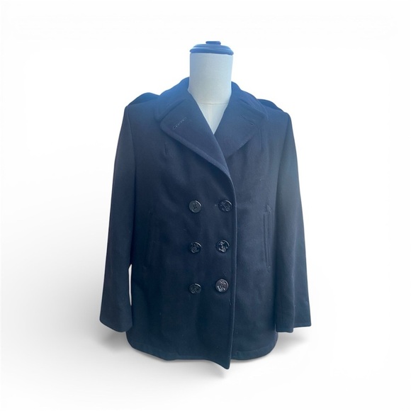 USNavy Jackets & Blazers - Vintage U.S. Navy Women's Peacoat | Sterlingwear Boston | 100% Wool | Size 12R